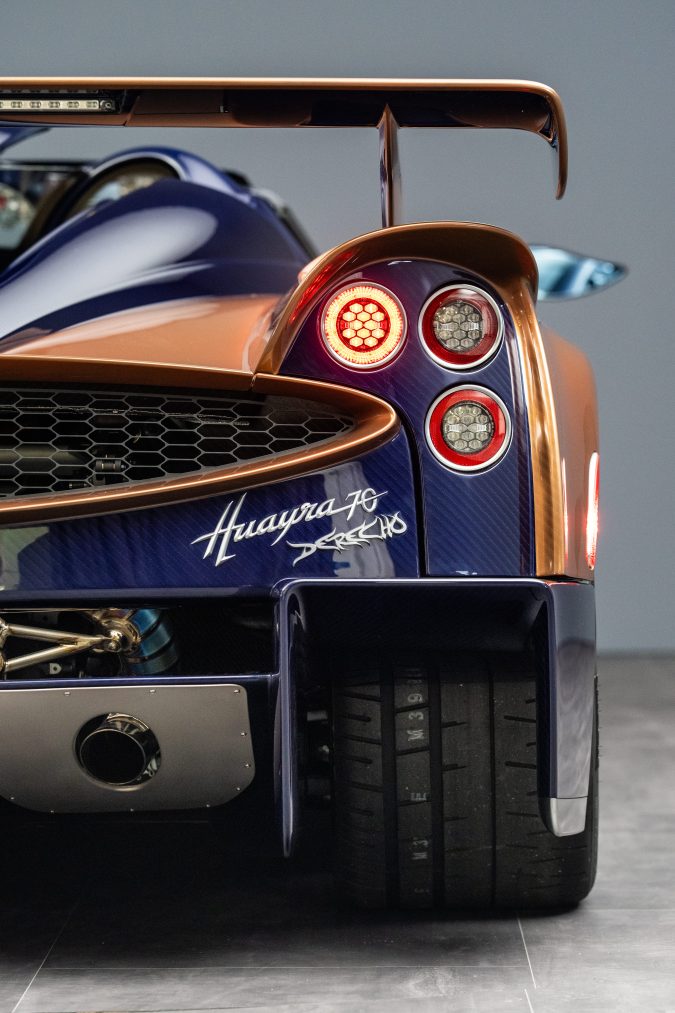 Pagani Huayra 70 Derecho está inspirado en la fuerza de la naturaleza