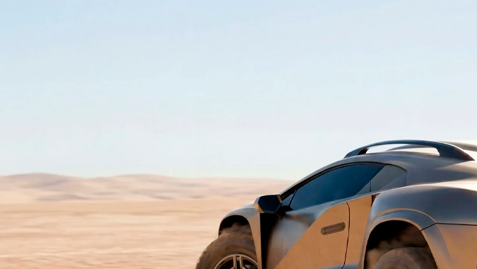 Rezvani Dune convierte un Lamborghini en una máquina del desierto