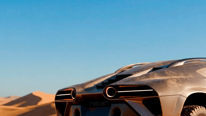 Rezvani Dune convierte un Lamborghini en una máquina del desierto