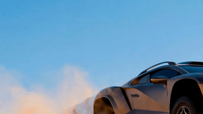 Rezvani Dune convierte un Lamborghini en una máquina del desierto