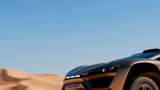 Rezvani Dune convierte un Lamborghini en una máquina del desierto