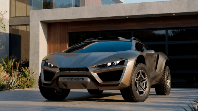 Rezvani Dune convierte un Lamborghini en una máquina del desierto