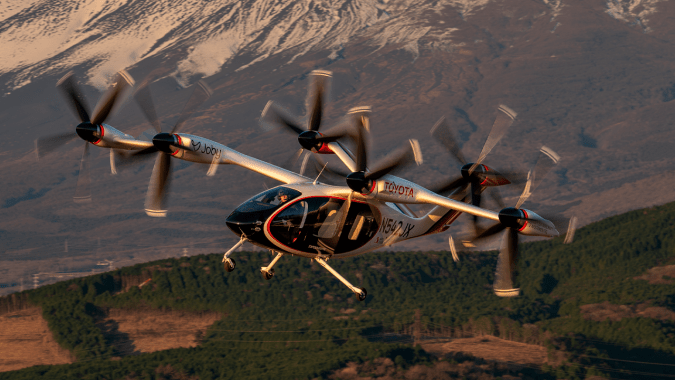 Toyota y Joby Aviation buscan traer el futuro a la actualidad