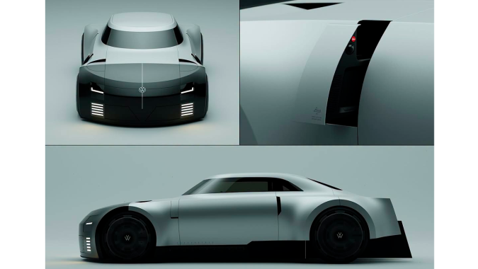Volkswagen ID.DIN T14 concept, el auto que refleja el deseo de la marca