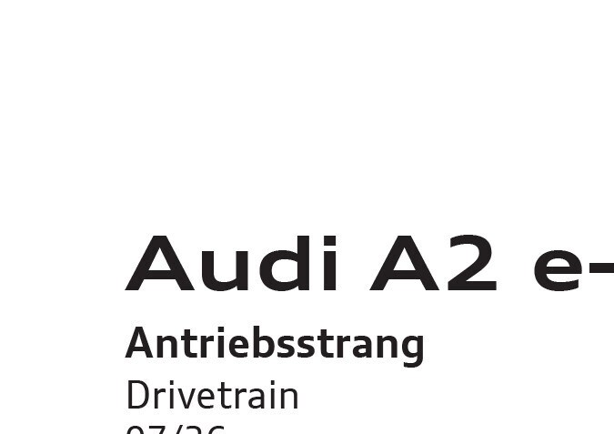 Audi A2 e-tron 2026 tendrá la mejor eficiencia de la historia de la marca