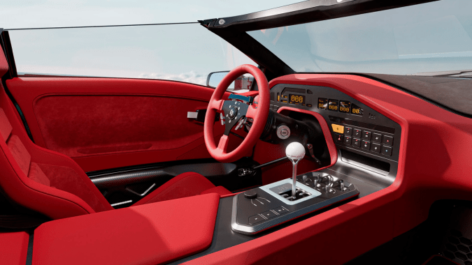 Eccentrica V12 Roadster revive el arte de Lamborghini