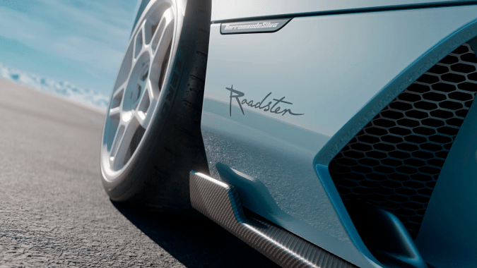 Eccentrica V12 Roadster revive el arte de Lamborghini
