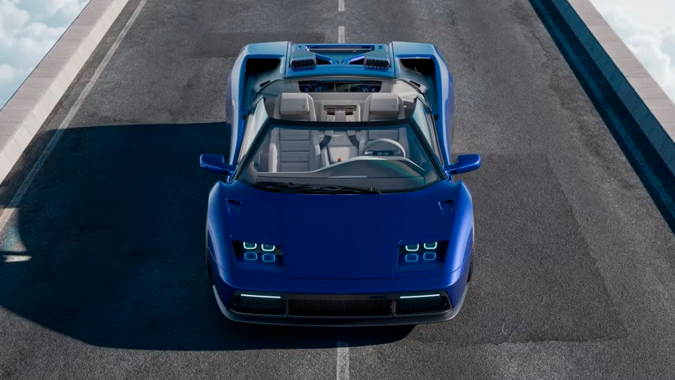 Eccentrica V12 Roadster revive el arte de Lamborghini