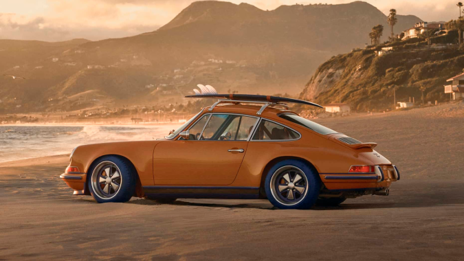 Dos Porsche 911 Classic, uno Coupe y un Turbo descapotable fueron los protagonistas