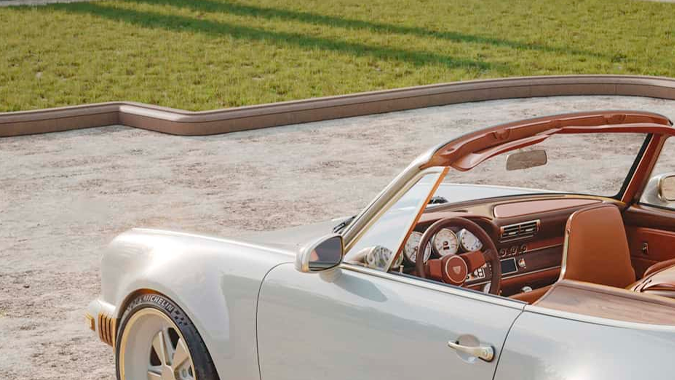 Dos Porsche 911 Classic, uno Coupe y un Turbo descapotable fueron los protagonistas