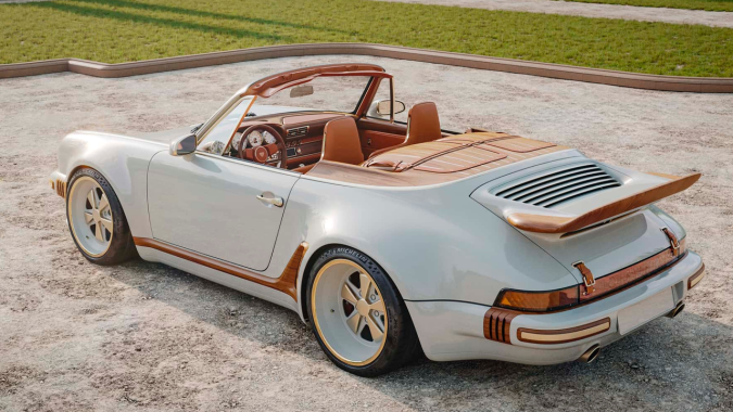 Dos Porsche 911 Classic, uno Coupe y un Turbo descapotable fueron los protagonistas