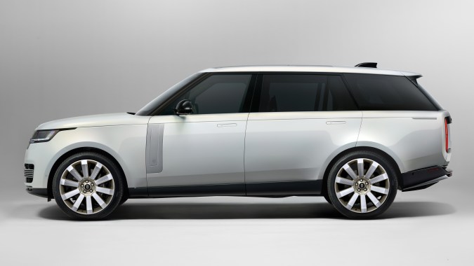 Un Range Rover SV con un acabado único
