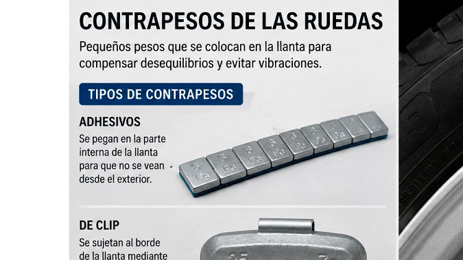 Contrapesos de ruedas: por qué son necesarios