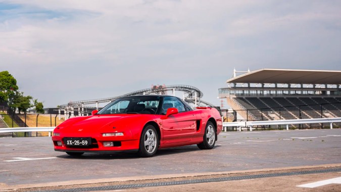 El Honda NSX de Ayrton Senna es una joya histórica