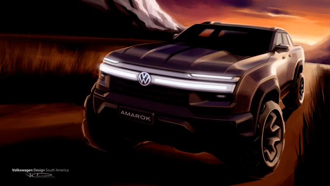 Volkswagen podría poner en venta una pickup parecida a la Amarok
