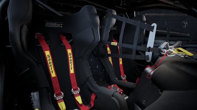 Ferrari 296 GT Modificata destaca su poderoso motor