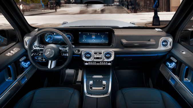 Mercedes G 580 Electric 2027 suma accesibilidad a la red eléctrica de EE.UU.