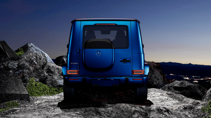 Mercedes G 580 Electric 2027 suma accesibilidad a la red eléctrica de EE.UU.