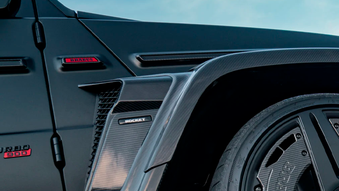 BRABUS 900 Rocket Edition Cabrio es una bestia descapotable
