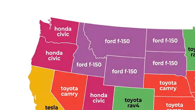 Honda Civic es el auto más buscado en Google por cada estado de EE.UU.