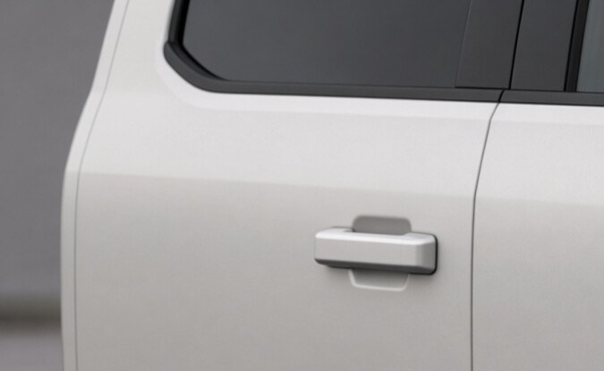 Detalle de pintura bitono del Ford F-150