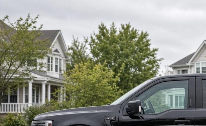 Ford F-150 2027 de perfil