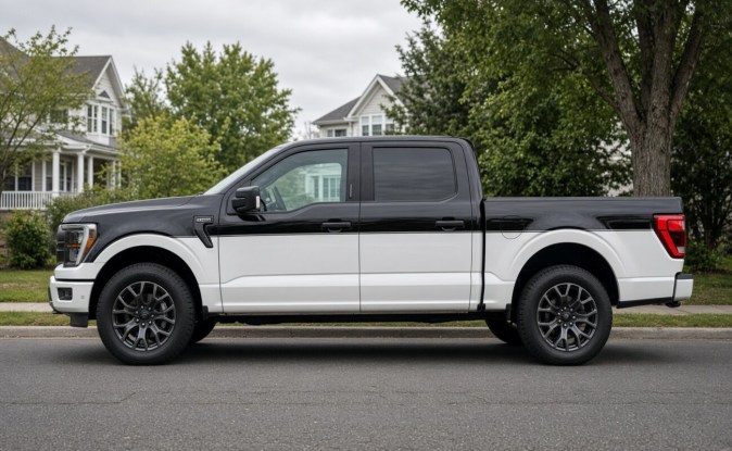 Ford F-150 2027 de perfil