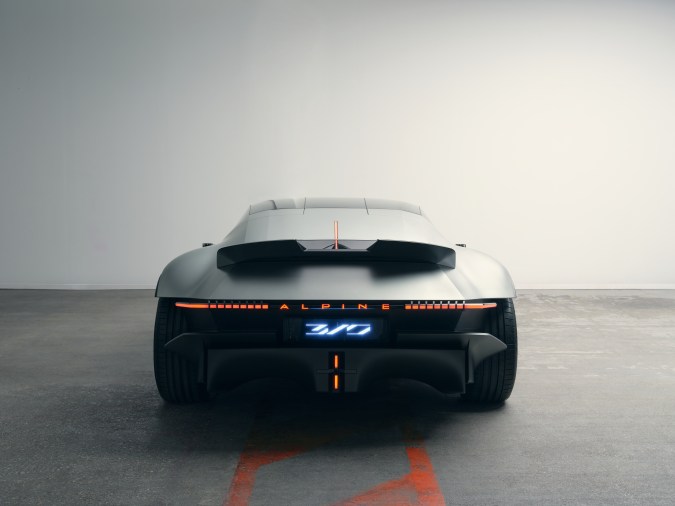 Alpine A310 VISION: el deportivo inspirado en el pasado con mirada al futuro