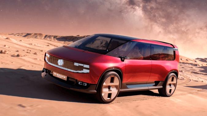 Renault E-Space Concept: la minivan eléctrica que muchos quisieran tener