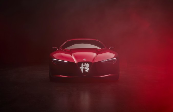 Alfa Romeo Cuorerosso: el deportivo híbrido V6 del futuro al estilo italiano