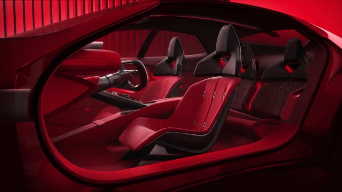Alfa Romeo Cuorerosso: el deportivo híbrido V6 del futuro al estilo italiano