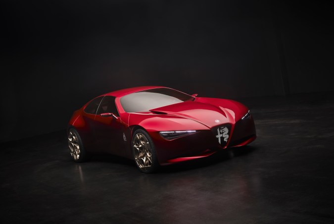 Alfa Romeo Cuorerosso: el deportivo híbrido V6 del futuro al estilo italiano