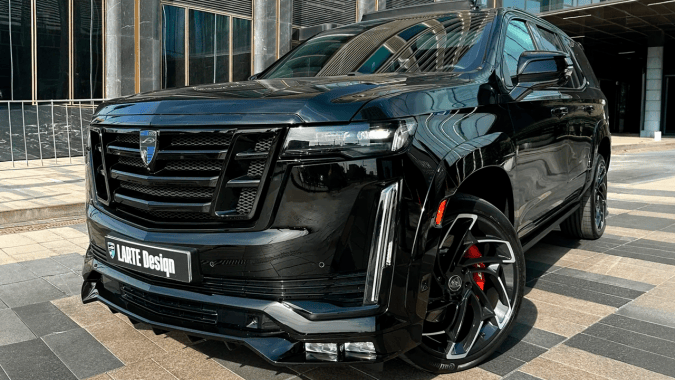Larte Design sorprende con su kit de personalización para el Cadillac Escalade