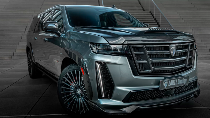 Larte Design sorprende con su kit de personalización para el Cadillac Escalade