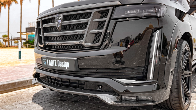Larte Design sorprende con su kit de personalización para el Cadillac Escalade