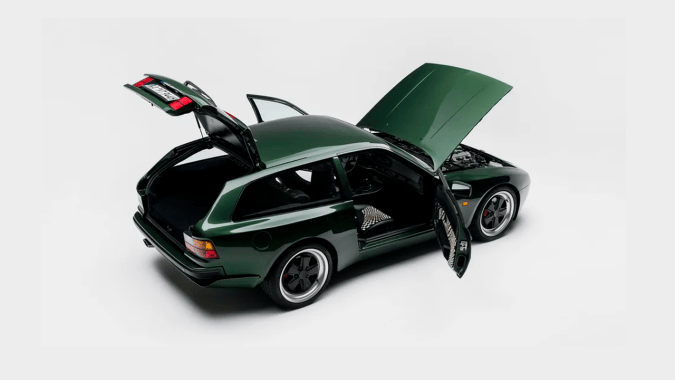 CarPoint creó un shooting brake único basado en un Porsche 944