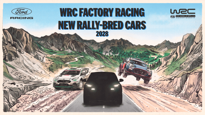 Ford vuelve al Mundial de Rally en 2028 y prepara una nueva generación de autos