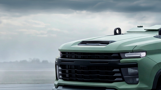 GM Defense presenta una Silverado militar autónoma