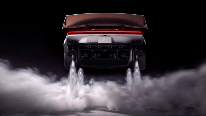 Se acabó la espera: ha llegado el auto volador Tesla Roadster