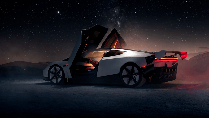 Se acabó la espera: ha llegado el auto volador Tesla Roadster